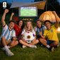 World Cup Soccer-Themed Throw Pillow
