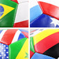 2026 Football with National Flag Designs