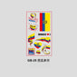2026 USA-Canada-Mexico World Cup National Flag Tattoo Stickers