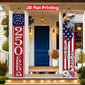 1 Pair of American Independence Day 250Th Anniversary Couplets 1776-2026 Eagle-Themed Decorative Banners American Flag Style Holiday Scene Decoration Hanging Cloth
