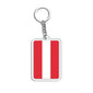 World Cup National Team Support Keychain