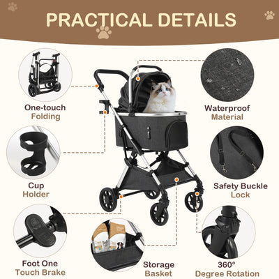 3-in-1 Pet Stroller