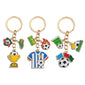 World Cup-Themed Keychain