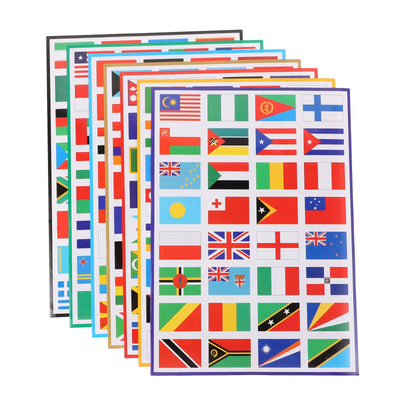 National Flag Stickers