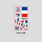 2026 USA-Canada-Mexico World Cup National Flag Tattoo Stickers