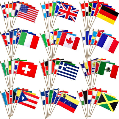 Small National Support Flags