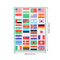 National Flag Stickers