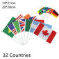 Small National Support Flags