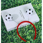 Football-Themed Elastic Headband