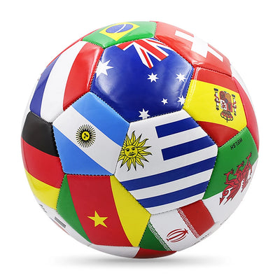 2026 Football with National Flag Designs