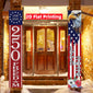 1 Pair of American Independence Day 250Th Anniversary Couplets 1776-2026 Eagle-Themed Decorative Banners American Flag Style Holiday Scene Decoration Hanging Cloth