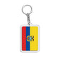 World Cup National Team Support Keychain