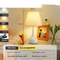 Fabric Bedroom Bedside Lamp