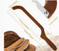 Wooden Bread Slicing Knife With Serrated Teeth