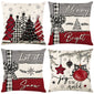 Christmas-themed pillowcase