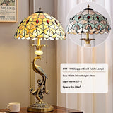 Premium American Retro All Copper Swan Desk Lamp