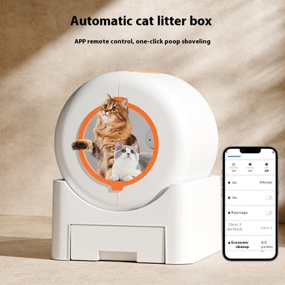 Self-Cleaning Litter Box