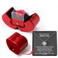 Preserved rose jewelry box