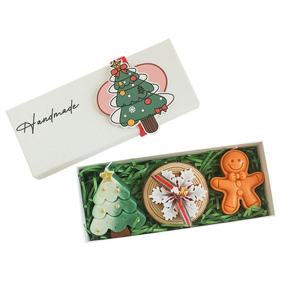 Christmas-themed scented candles