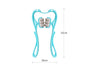 Multifunctional manual neck massager