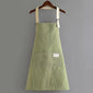 Thin cotton and linen apron