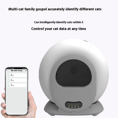 Intelligent Automatic Fully Enclosed Litter Box