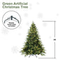 PVC Christmas tree with lights