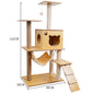 Cat Crawl Nest Scratching Board Tree Supplies