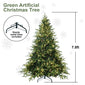 PVC Christmas tree with lights