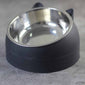200mlStainless Steel Oblique Mouth Pet  Bowl