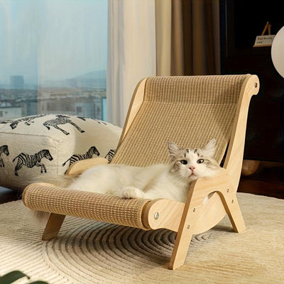 Cat Scratching Chair Combo