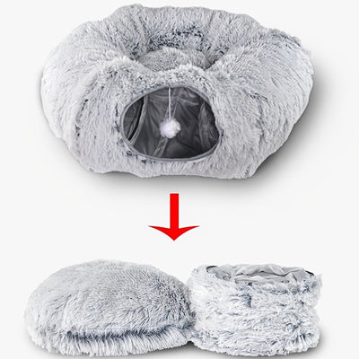 Winter Cat Nest Cat Tunnel