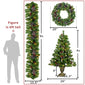 Christmas Tree with LED lights 4-piece set