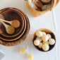 natural wood bowl