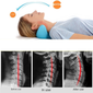 Cervical spine massage and correction device