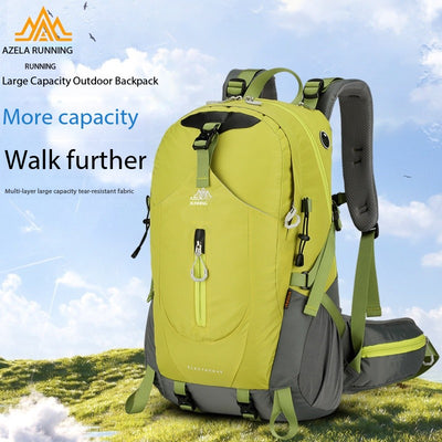 Large-capacity hiking backpack