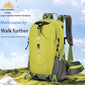 Large-capacity hiking backpack