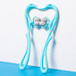 Multifunctional manual neck massager