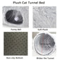 Winter Cat Nest Cat Tunnel