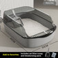 splash-Proof Litter Box