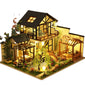 Retro-style handmade assembly house kit