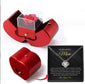 Preserved rose jewelry box