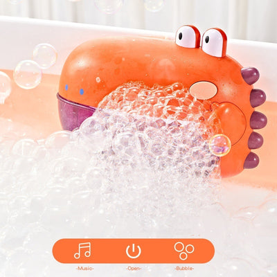 Children's bath bubble machine
