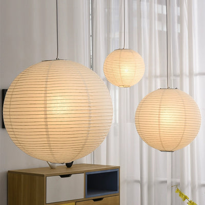 Premium Oval Paper Pendant Light