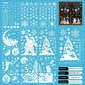 Christmas window stickers
