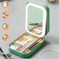 Small portable makeup bag