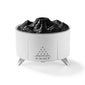 Small flame-effect aromatherapy humidifier