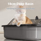 splash-Proof Litter Box