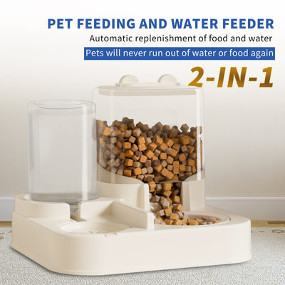 Automatic Pet Feeder and Waterer