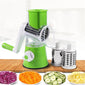 Multifunctional manual vegetable shredder and slicer